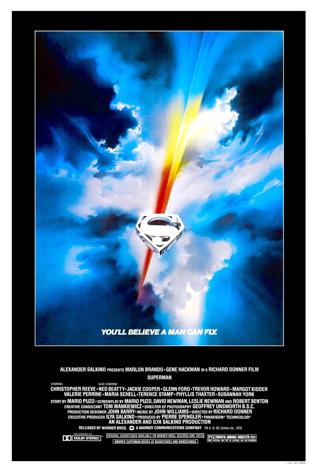 Superman 1978 poster